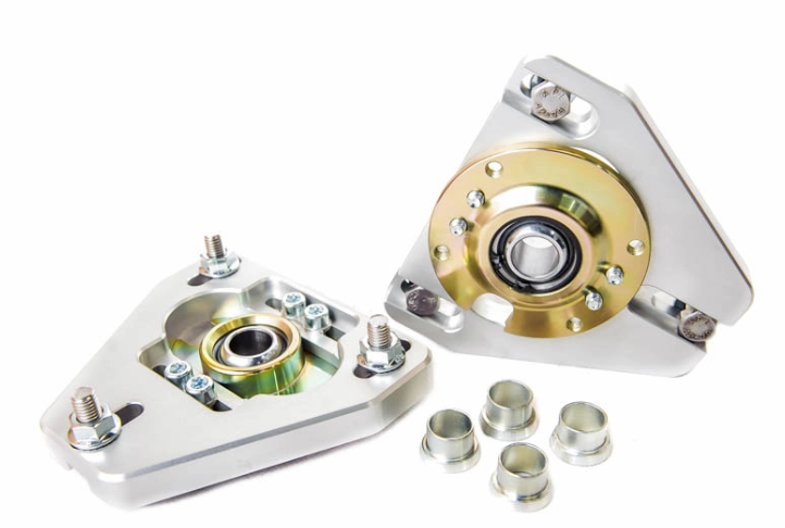 Stufenlos einstellbare Domlager Camber-Plates für deinen BMW E30 E36 E46 Uniball gelagert Fluor-Uniball