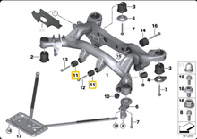 Laden Sie das Bild in den Galerie-Viewer, Differential Aluminium Lager-Set BMW E8x &amp; E9x (non M)