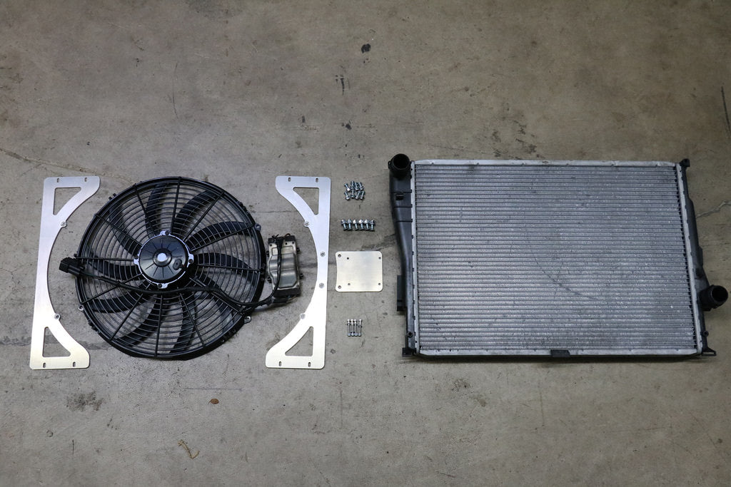 N15-Design Aluminium Lüfterhalterung | Passend für BMW E46 M3