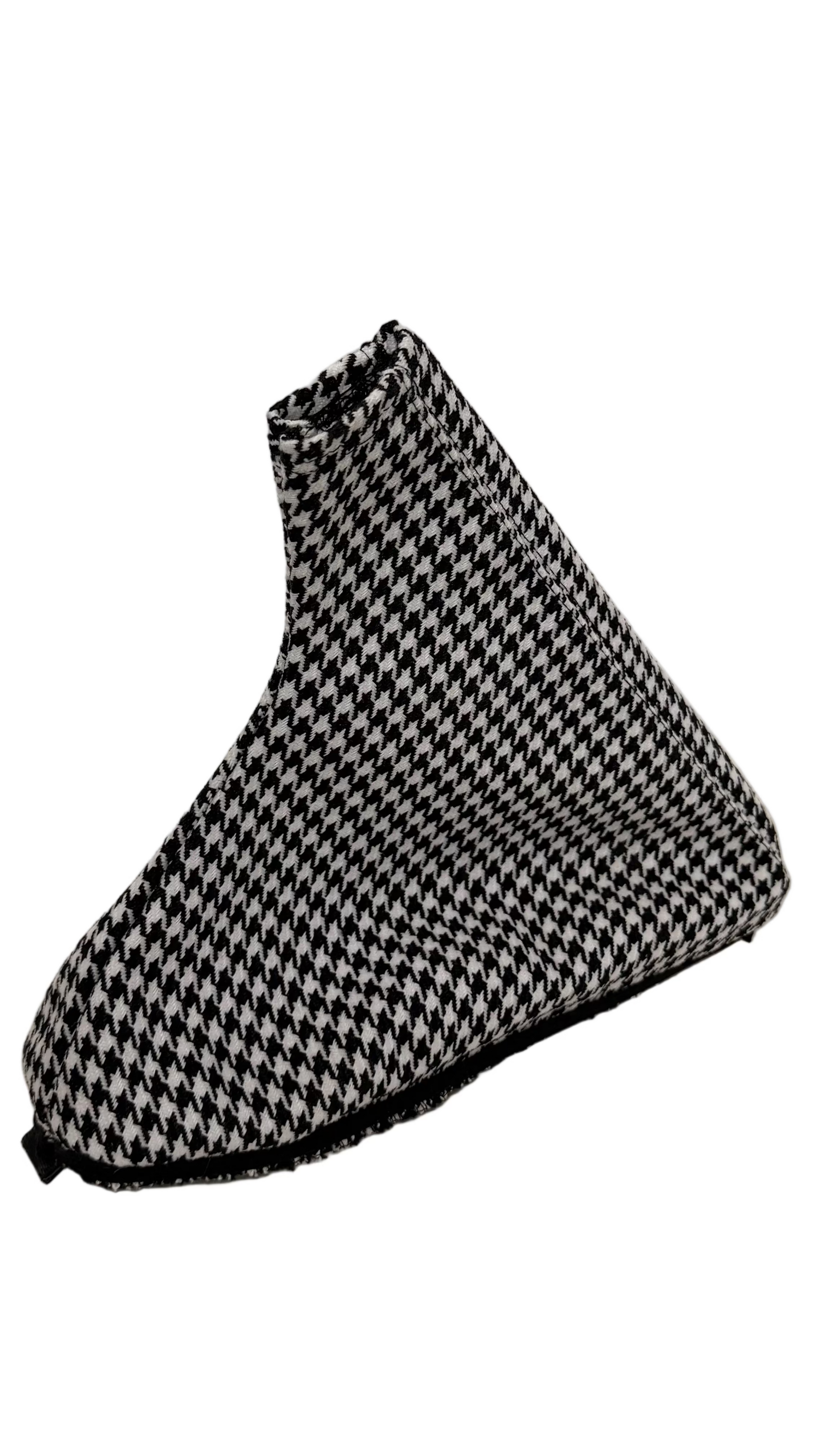 Handbrake Boot Houndstooth BLACK & WHITE