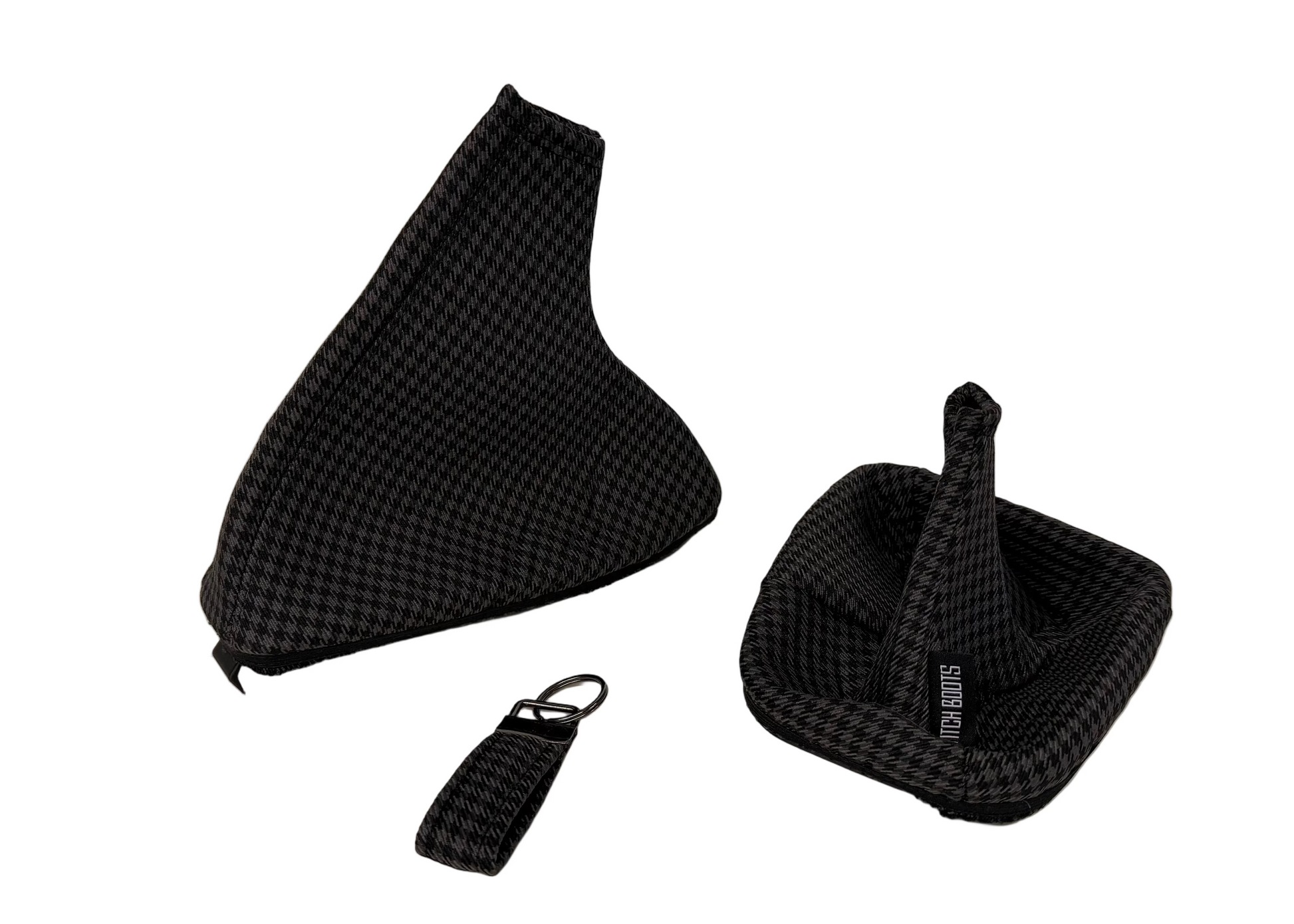 The Signature Set - Houndstooth GREY