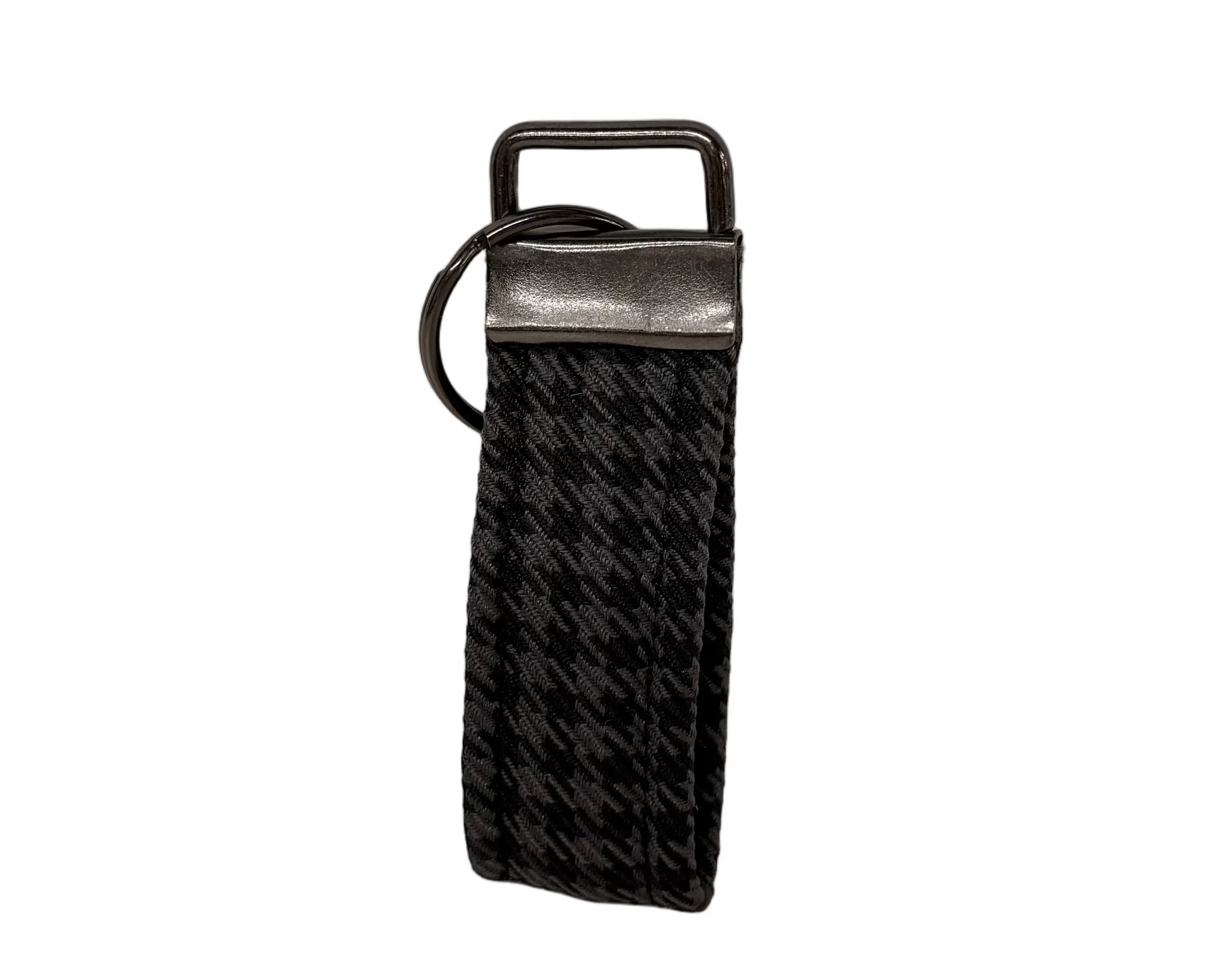KEY-Chain Houndstooth GREY