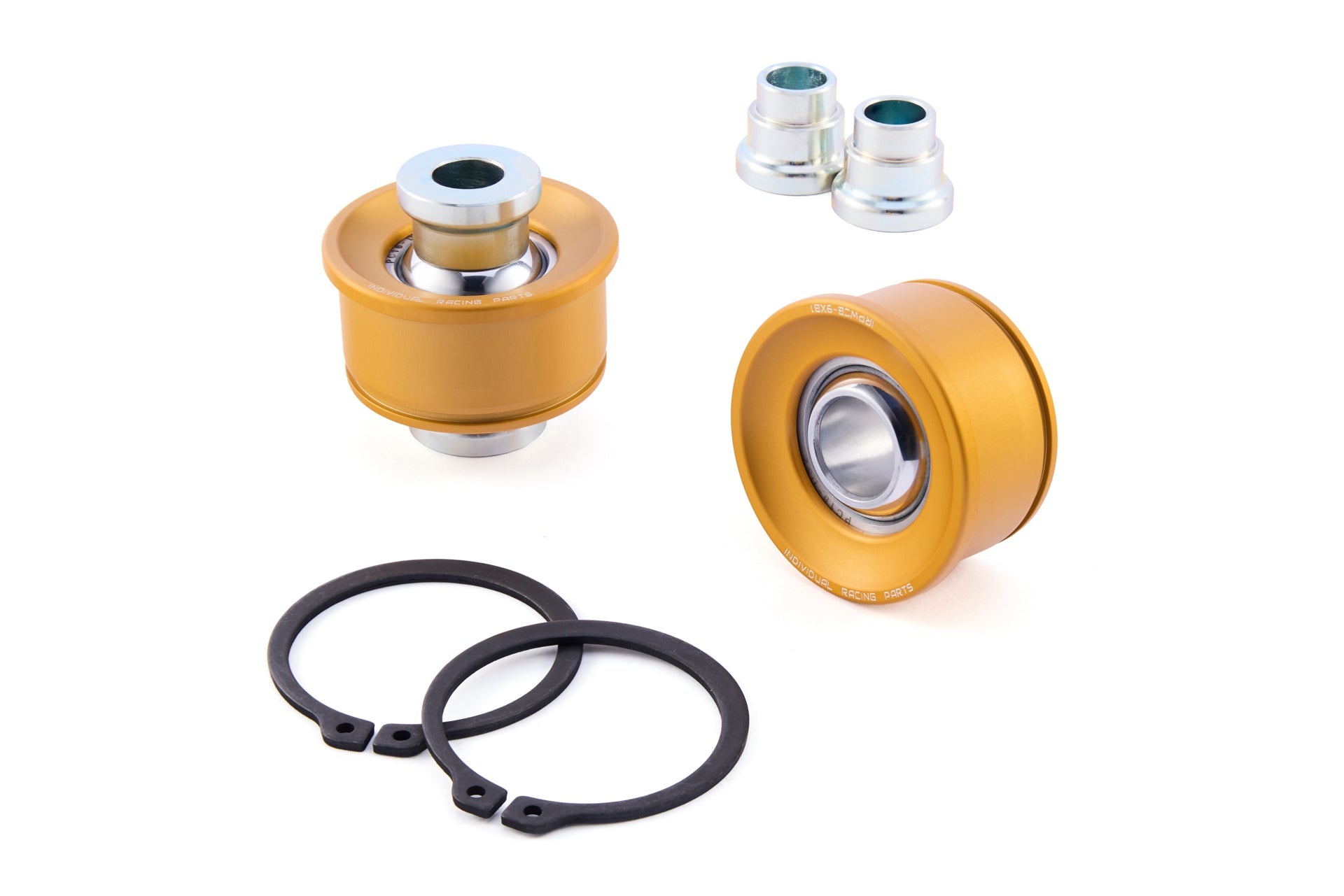 Rear Wheel Carrier LOWER arm ALUMINIUM bushing with Uniball BMW E8x & E9x