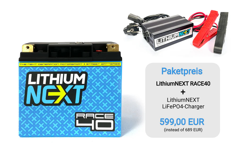 LithiumNEXT RACE40 Batterie