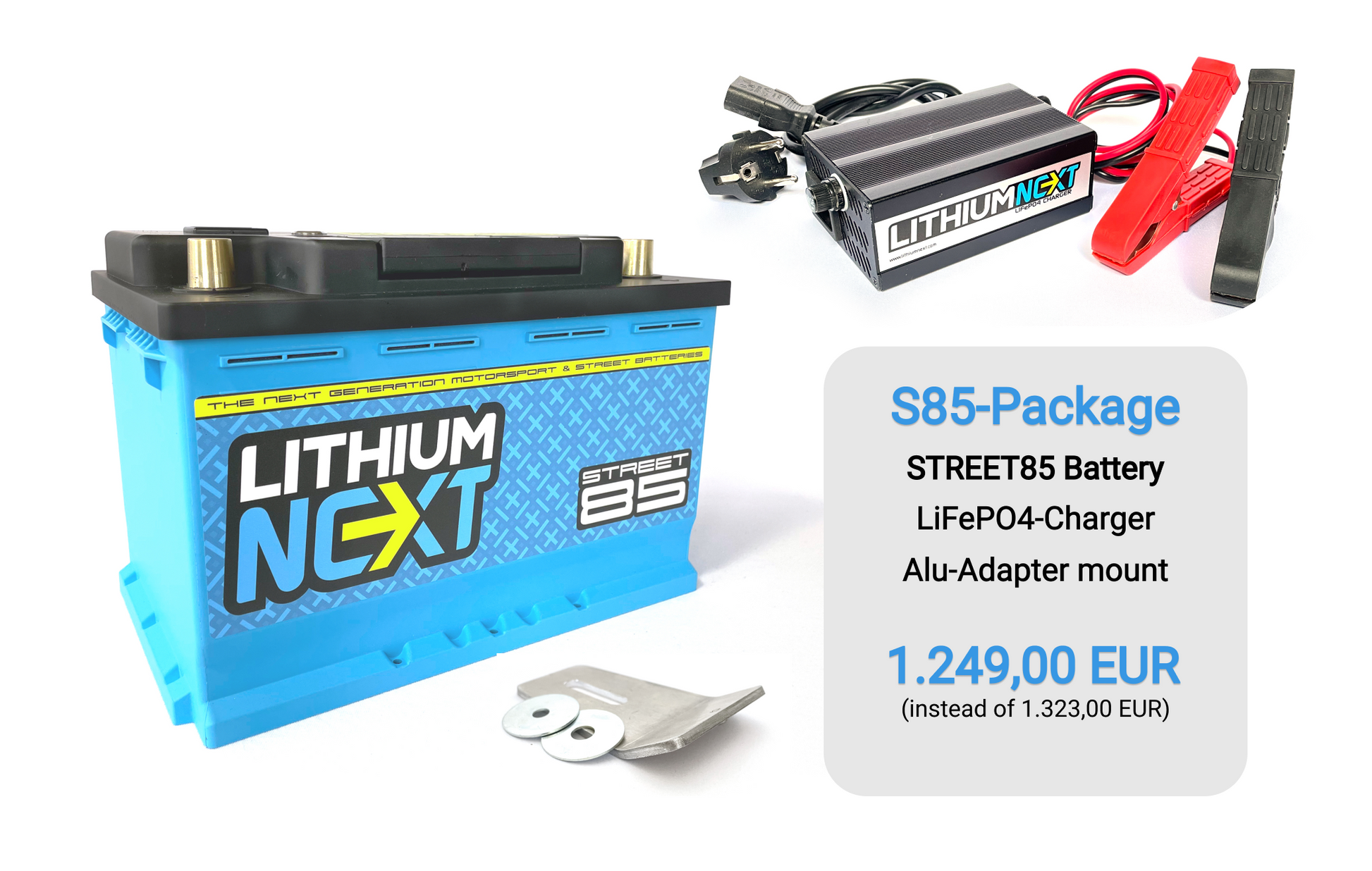 LithiumNEXT STREET85 Batterie