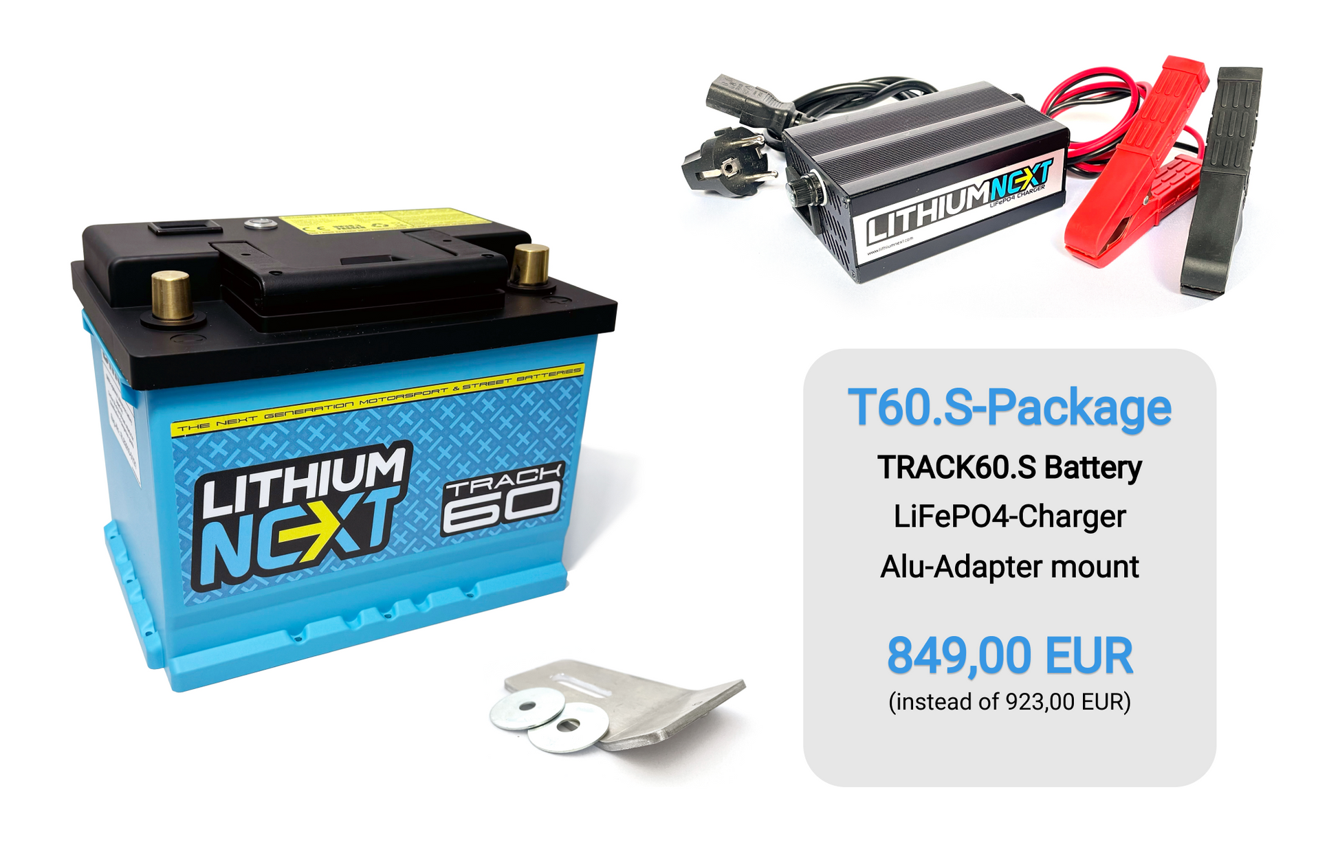 LithiumNEXT TRACK60 Batterie