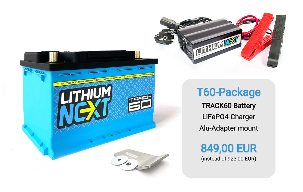 LithiumNEXT TRACK60 Batterie