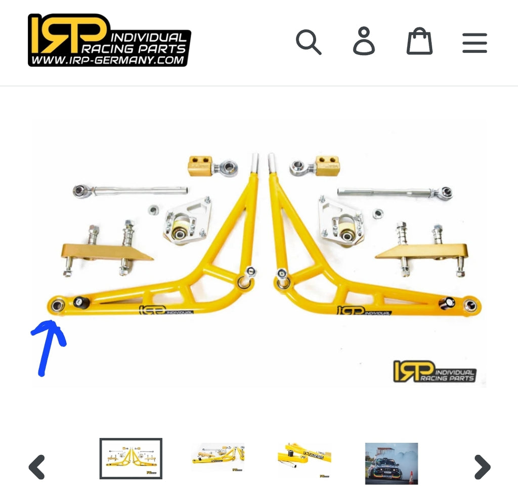 SPARE-PARTS BMW Lenkwinkel-Kit PRO V2