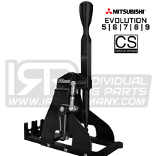 Laden Sie das Bild in den Galerie-Viewer, Schaltwegverkürzung Schaltweg Verkürzung Short Shifter V3 Aluminium schwarz black eloxiert Mitsubishi Lancer Eva Evolution, Evo5 Evo 5, Evo6 Evo 6, Evo7, Evo 7, Evo8, Evo 8, Evo9 Evo 9,  Rückstellfeder, CS Centerspring Center Spring Short Shifter Shortshifter für dein Performance Fahrzeuge