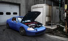 Laden Sie das Bild in den Galerie-Viewer, Schaltwegverkürzung Schaltweg Verkürzung Short Shifter V3 Aluminium schwarz black eloxiert Honda Civic, CRX DelSol Del Sol,  Short Shifter Shortshifter für dein Performance Fahrzeuge